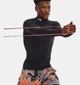 Компресійна Кофта з Комірцем Under Armour Men's ColdGear® Compression Mock(1366072-001) S Чорний - изображение 4