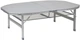 Стол Bo-Camp Premium Oval 120x80 см Grey (1404420) (DAS302789) - изображение 2