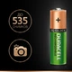 Аккумулятор Duracell Recharge Turbo Ni-MH AA 2500 мАч 2 шт (5000678) (5000394057128) - изображение 6