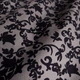 Трусы боксеры мужские из сатина Damask Rose on Gray – XS – серый - изображение 3