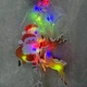 Гирлянда Санта и олени 100 LED новогодняя 3.3 м питание от электросети разноцветная (33-81-9133-030) - изображение 1