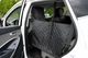 Автогамак для перевезення собаки в автомобілі Hyundai Santa FE універсальний GORGOSHI 190x140см Тканина Оксфорд 600PU захист дверей автомобіля чорний - зображення 3