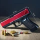 Пістолет дитячий іграшковий GLOCK із безпечними кулями, фірмовим глушником і поролоновими патронами - зображення 9