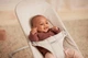 Кресло-качалка BabyBjorn Balance Soft Woven/Jersey Tri Fabric Light Grey, 7317680051301 - изображение 4