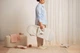 Кресло-качалка BabyBjorn Balance Soft Woven/Jersey Tri Fabric Light Grey, 7317680051301 - изображение 11
