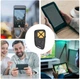 Пульт дистанційного керування телефоном для селфі, Bluetooth-пульт ДУ для фото / відео / перегортання сторінок, чорний (92862957) - зображення 3
