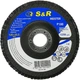 Круг зачистной лепестковый S&R Meister 125x22.2 мм зернистость 100 дерево / сталь 5 шт. (136125100-SET) - изображение 2