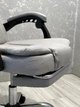 Комп'ютерне крісло з тканини офісне Malatec 1655 Сірий для керівника та персоналу - зображення 8