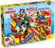 Puzzle dwustronne Lisciani Disney Junior Mickey Myszka Miki 2 w 1 60 elementów (8008324086535) - obraz 1