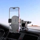 Автотримач для телефону затискувач під вагою HOCO "H19" Space Gray - зображення 4
