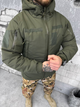 Зимова тактична куртка з утеплювачем та підкладкою Omni-Heat Softshell Olive XXL - зображення 4