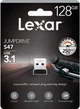 Флеш память USB Lexar JumpDrive S47 128GB USB 3.1 Black (LJDS47-128ABBK) - изображение 4