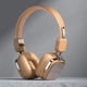 Беспроводные наушники Proove 70's Classic II (Бежевые) Bluetooth/Aux - изображение 2