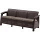 Диван для саду та тераси Keter Corfu Love Seat Max коричневий 258947 - зображення 1