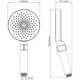 Лейка для душа MiJia Supercharged Hand Shower (MJZYSCHS01DB) [118596] - изображение 4