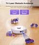 Робот пылесос моющий NARWAL Freo X Ultra Robot Vacuum and Mop Combo, автоматическая сушка/мойка мопов, автоочистка станции, техника для дома - изображение 7