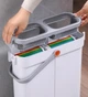 Набор швабра и ведро с отжимом Joybos M03-7 Flat Floor, 2 мопа в комплекте - изображение 3