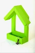 Годівничка для птахів на вікно House_for_birds "Балкон" зелена - зображення 3