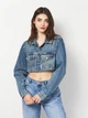 Куртка женская Zara 8197/854 L Синяя (08197085405041) - изображение 1