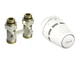 Комплект термостатичний Danfoss Regus RA + RLV-KB, Н-подібний, нижнє підкл, 1/2", прямий - изображение 3