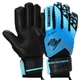Перчатки вратарские GK-4317 SOCCERMAX (PVC, PL, р-р 9, цвет синий-голубой) - изображение 1
