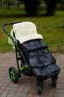 Конверт зимний Baby Comfort удлиненный в коляску/сани плащевка черный - изображение 1