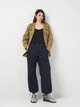 Куртка женская Zara 8372/059 S Хаки (08372059505020) - изображение 3