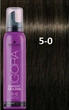 Oттeнoчный мycc Schwarzkopf IGORA Expert Mousse 5-0 Cвeтлo-кopичнeвый Нaтypaльный 100 мл - зображення 1