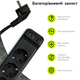 Мережевий фільтр-подовжувач RZTK Power Strip Pro 5 + 2 USB-A + USB-С (PD20W) Black 2 м - зображення 10