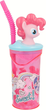 Поїльник з трубочкою My Little Pony Glass 3D figure 360 мл (8412497805662) - зображення 1