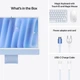 Monoblok Apple iMac 24" M4 4.5K 10‑rdzeniowy GPU 512GB Blue (MWV33ZE/A) - obraz 9