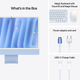 Моноблок Apple iMac 24" М4 4.5К 10‑ядер GPU 512GB Blue (MWV33UA/A) - зображення 9