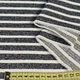 Рогожка костюмная морская полоска 1,5х6см бело-синяя, ш.145 (14132.002) - изображение 2