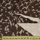 Микрофибра абстрактные листья молочно-серый с коричневым ш.145 (14537.001) - изображение 2