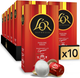 Набір Каві у Капсулах Nespresso L'OR Passione Rossa Espresso Maranello 10 пачок по 10капсул - зображення 1