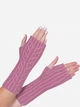 Митенки женские вязаные Malisa Гарсия 10-5026-LT-135 One Size Сакура - изображение 1