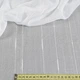 Лен гардинный полоски ниточные с уплотнениями, молочный с утяжелителем, ш.300 (37419.017) - изображение 3