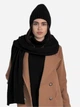 Шапка женская ARTKNIT Sofia Wool 38231 54-58 Черная (4823093417991) - изображение 2