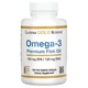 Омега-3 California Gold Nutrition Рыбий жир премиум-класса для сердца, мозга и нервной системы 180 DHA/120 EPA 100 желатиновых мягких таблеток - изображение 1
