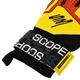 Рукавички воротарські GK-4321 SOCCERMAX (PVC, PL, р-р 9, колір жовто-червоний) - зображення 3