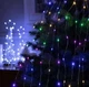 Гирлянда Конский хвост 200 LED: 10 линий по 2 м, 20 диодов, нить (разноцветный) на батарейках - изображение 3