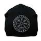 Шапка бини с вышивкой Talisman Vegvisir Futhark Черный (SHBV031) - изображение 2