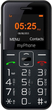 Telefon komórkowy MyPhone Halo Easy Black (TEL000347) - obraz 2