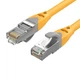 Кабель сетевой Vention Cat.6A SFTP Интернет кабель (патч-корд, Patch Cable) 1.5 м Yellow (IBHYG) - изображение 1