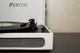 Вініловий програвач Fenton White + Bluetooth, грамофон для вінілових дисків - зображення 4