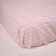 Простирадло на гумці Бязь Pink Mood Рожевий 120*200 висота 25 см - зображення 1