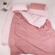 Простирадло на гумці Бязь Pink Mood Рожевий 120*200 висота 25 см - зображення 7