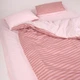 Простирадло на гумці Бязь Pink Mood Рожевий 120*200 висота 25 см - зображення 2