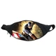 Поясная сумка бананка Капитан Америка (GB - Captain America 01) Gear Bag черная - изображение 1