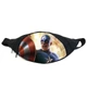 Поясная сумка бананка Капитан Америка (GB - Captain America 09) Gear Bag черная - изображение 1
